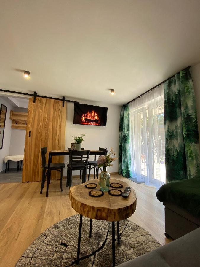 U Gazdy - Apartament Z Ogrodem I Tarasem , Przy Gondoli シュチルク エクステリア 写真
