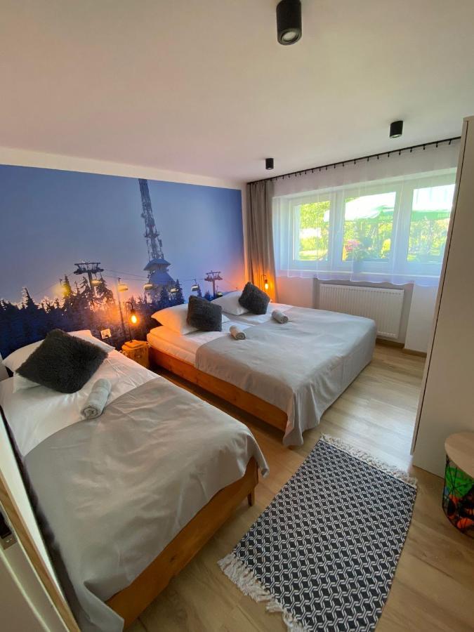 U Gazdy - Apartament Z Ogrodem I Tarasem , Przy Gondoli シュチルク エクステリア 写真